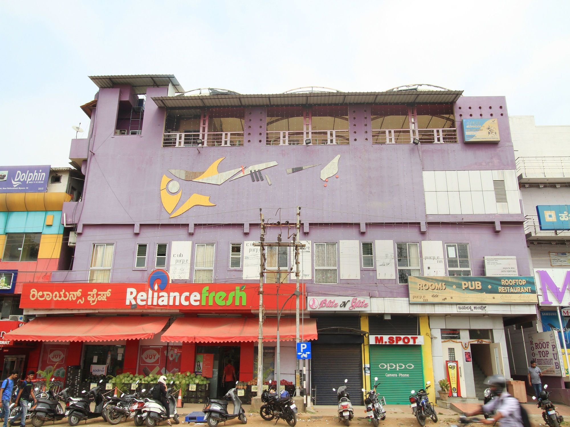 Purple Inn Boutique Hotel Mysore Exterior photo